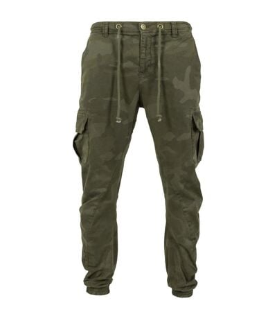 Pantalon De Jogging À Poches Homme Vert Camouflage Urban Classics