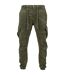 Pantalon De Jogging À Poches Homme Vert Camouflage Urban Classics-1