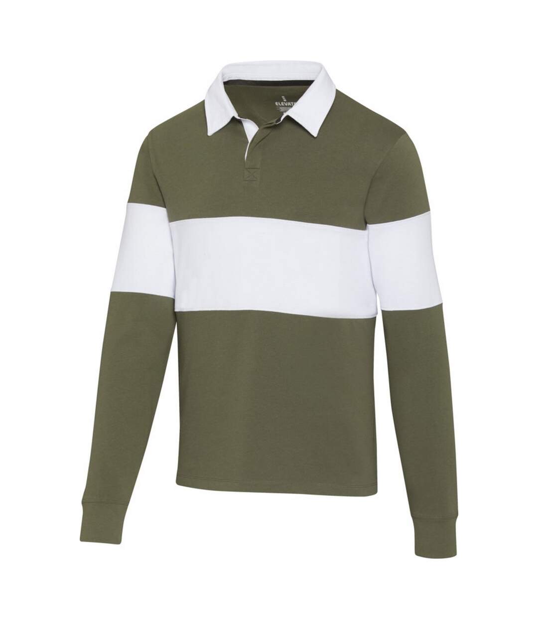 Polo sweat clyde adulte blanc Elevate-3