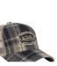 Casquette baseball avec filet adulte en flannelle à carreaux Car Vondutch-3