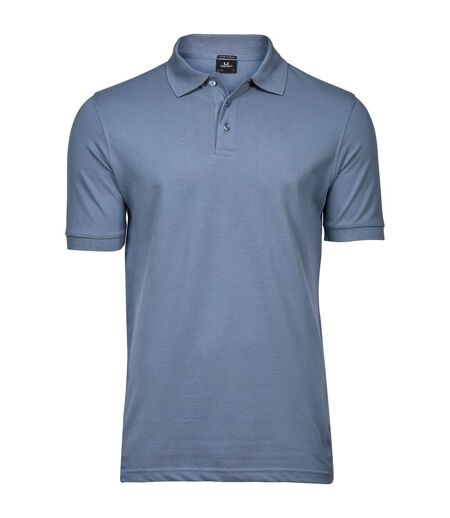 Mens Luxury Stretch Polo Shirt Flint Stone Tee Jays
