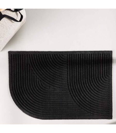 Paillasson Design Valentino 60x90cm Noir