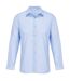 Unisex Adult Bailey Poplin Long-sleeved Shirt Sky Blue SOLS-1