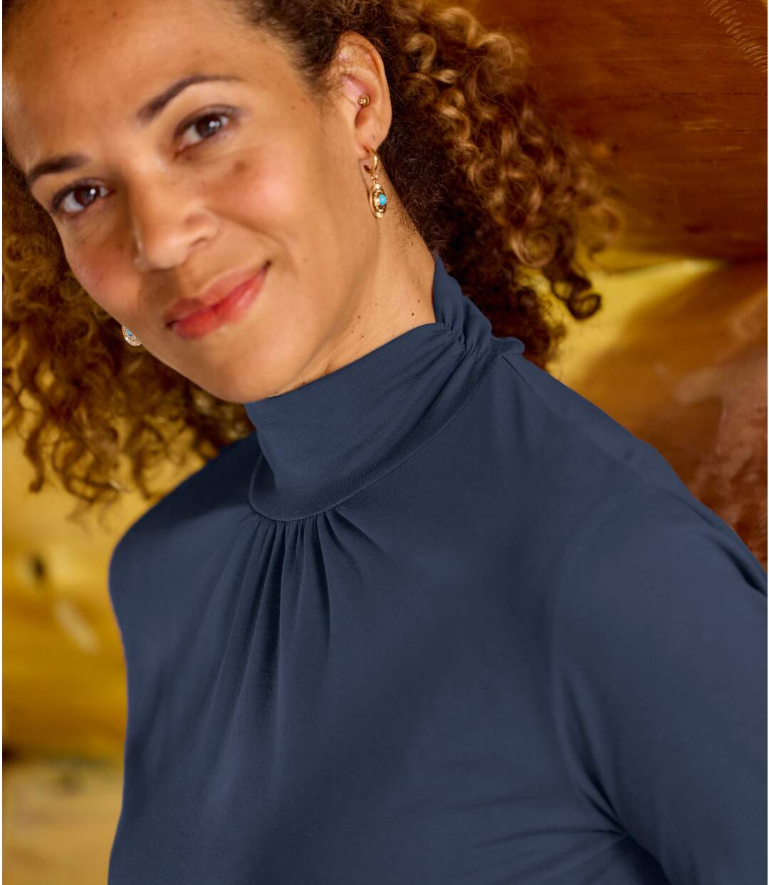 2er-Pack Unterziehpullover mit verspieltem Faltenwurf-3