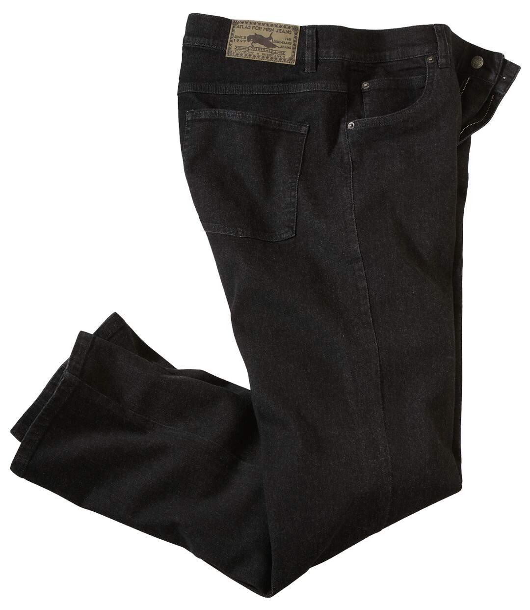 Le Jean Stretch Regular Noir-2