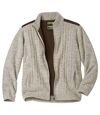 Casual-Strickjacke mit Fleecefutter Atlas For Men