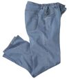 Men's Blue Stretch Comfort Jeans Atlas For Men