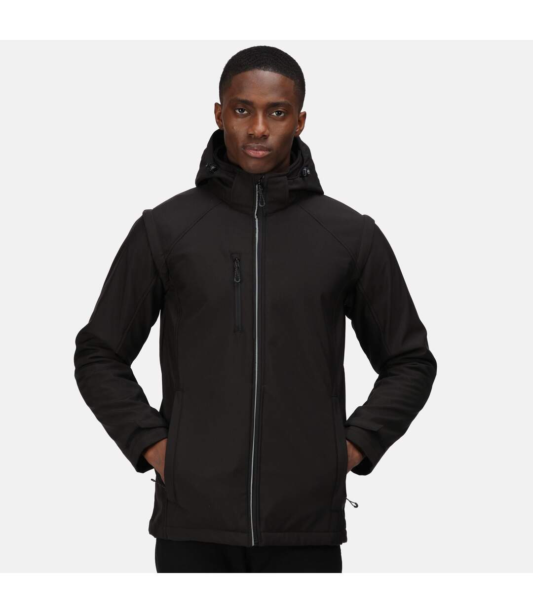 Veste Softshell Homme Noir Regatta Professional-1