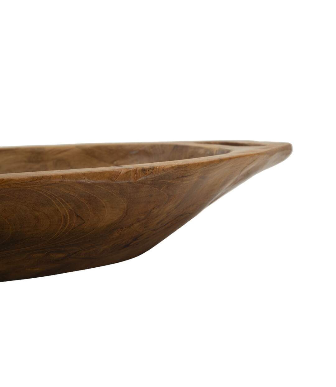 Vide-Poche en Bois Avec Poignées Wan 37cm Naturel-4