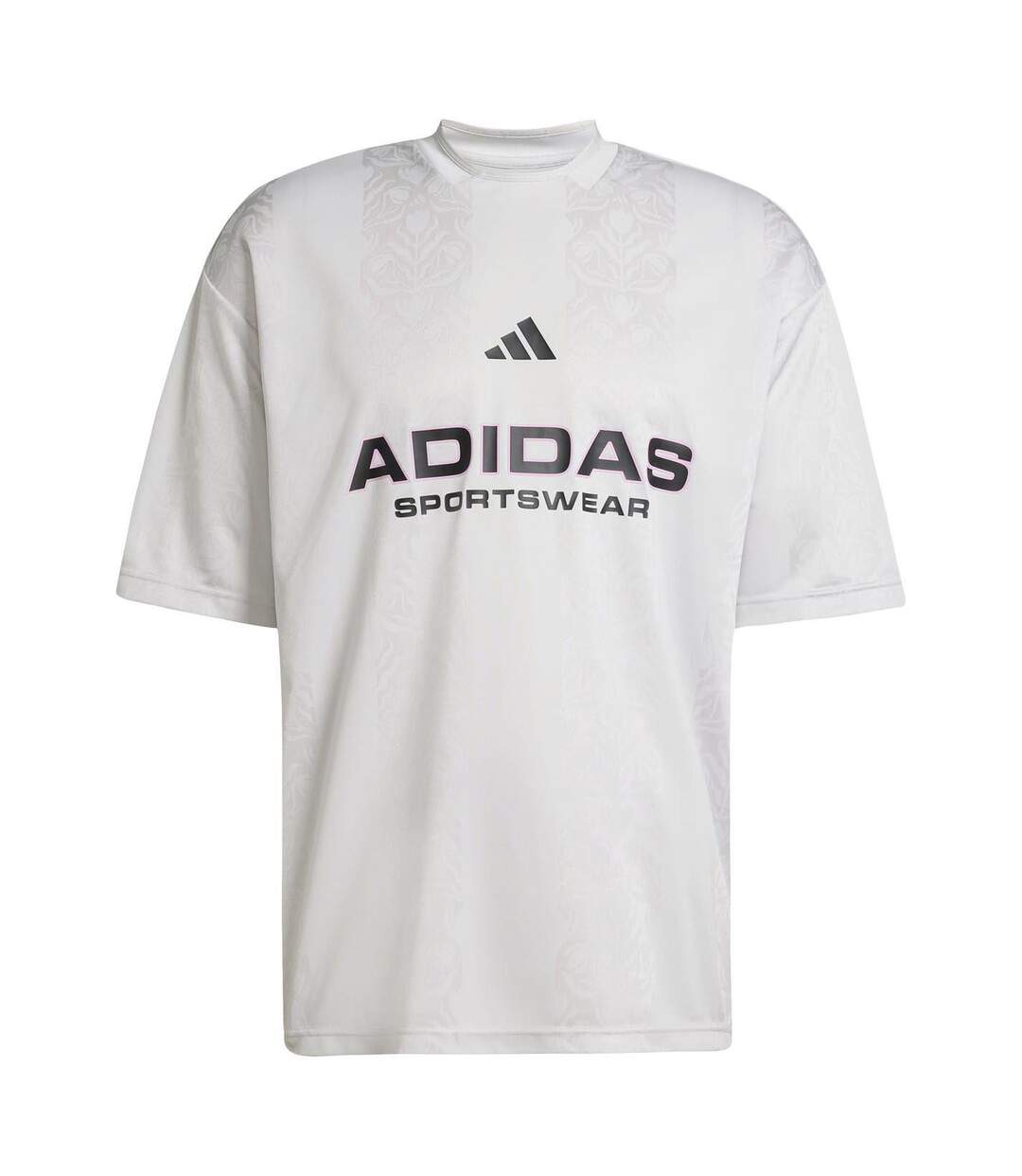 T-shirt Common Goal Femme Gris Noir Adidas-2