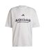 T-shirt Common Goal Femme Gris Noir Adidas-2
