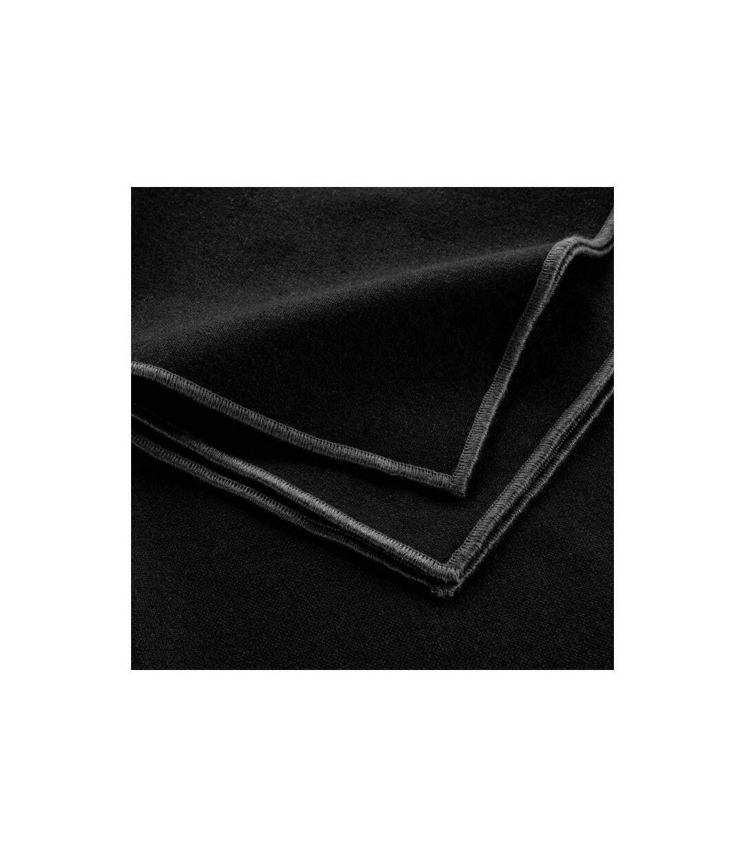 Lot de 3 Serviettes de Table Mistraline 40x40cm Noir-2