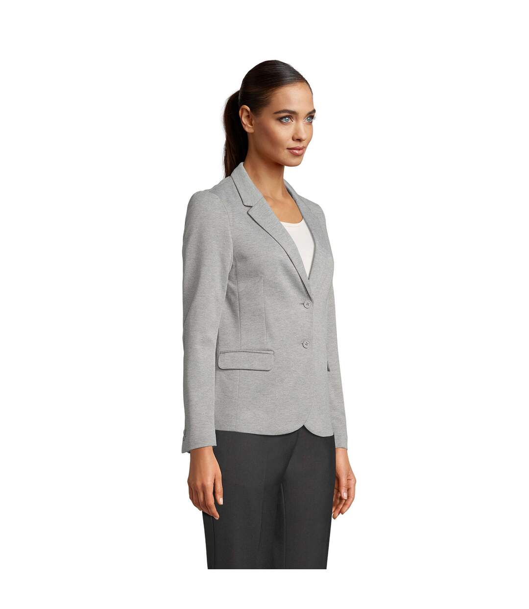 Blazer Marcel Femme Gris Chiné NEOBLU-3