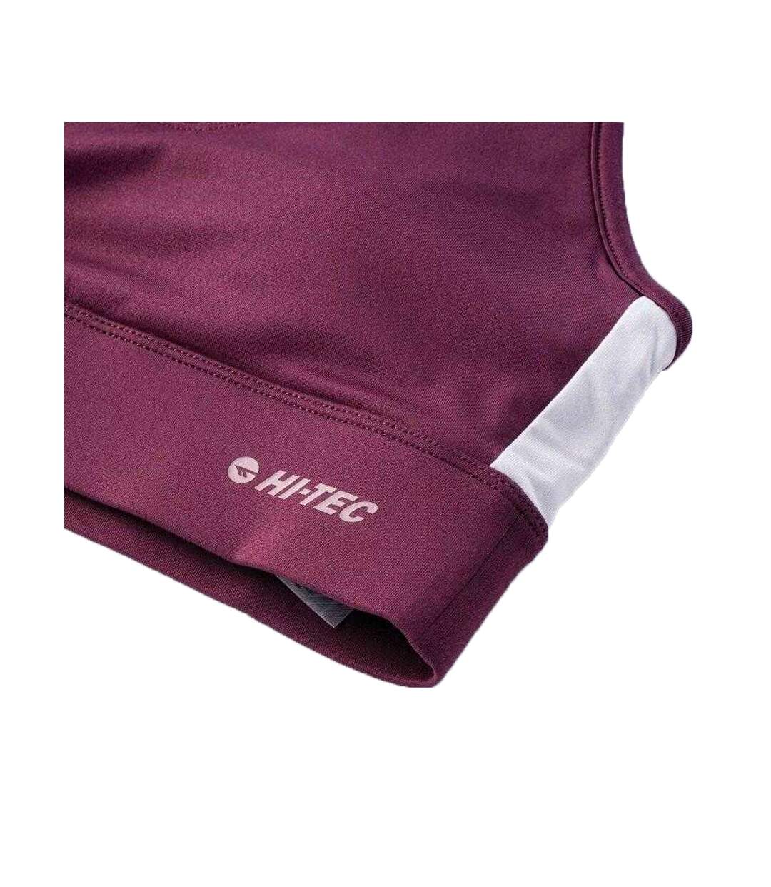 Brassière De Sport Usle Femme Violet Clair Hi-Tec-3