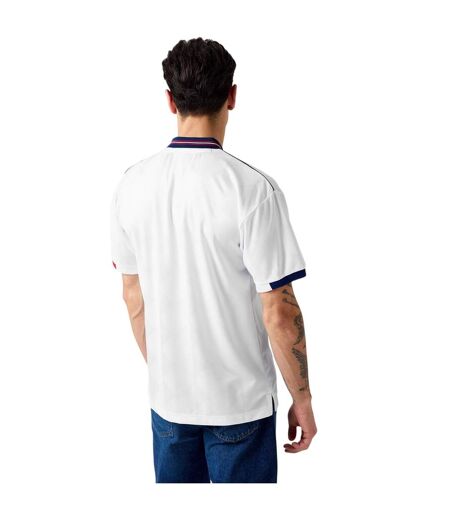 Maillot Domicile Foot Motif/style England Fa Adulte Blanc Score Draw