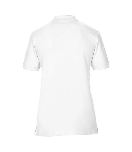 Polo de sport homme blanc Gildan