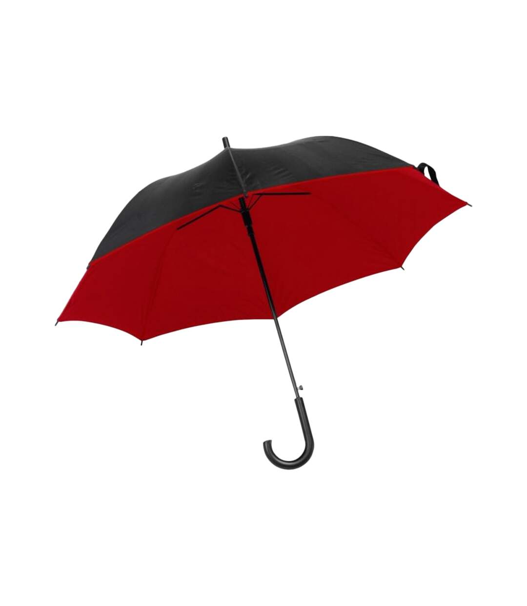 Parapluie Droit 84,5 Cm X 107 Cm Noir Rouge L-Merch-1