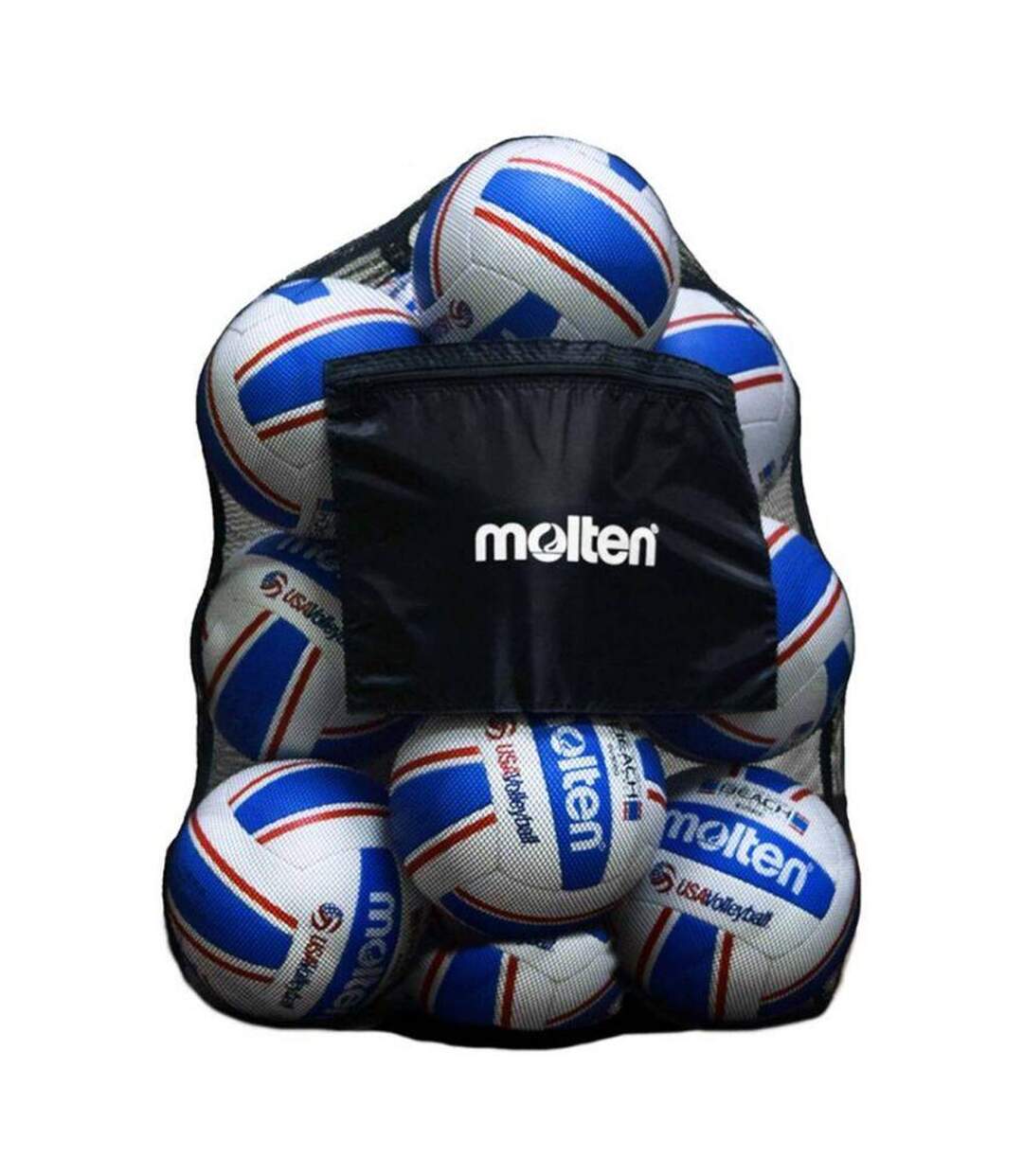 Sac Pour Ballons De Foot Spb Taille Unique Noir Molten-1