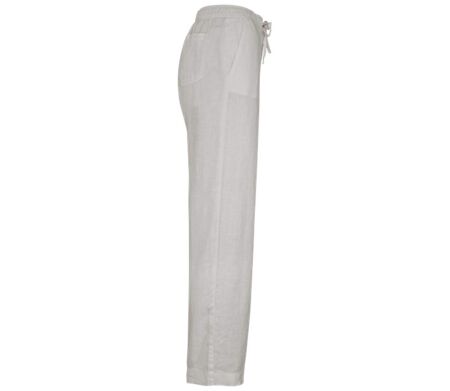 Pantalon en lin - Femme - PATS733 - blanc