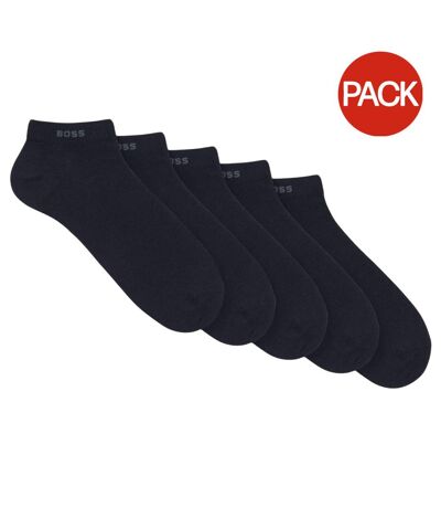 Socquettes Adulte Bleu Foncé Boss