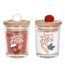 Lot de 2 Bougies Parfumées Joyeuses Fêtes 45g Sapin-1