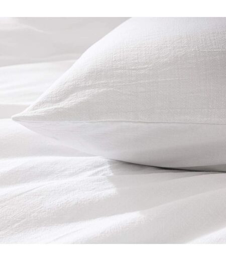 Parure de Lit 3 Pièces Meline 260x240cm Blanc