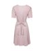 Womens/ladies Floral Midi Dress Light Pink Mountain Warehouse-2