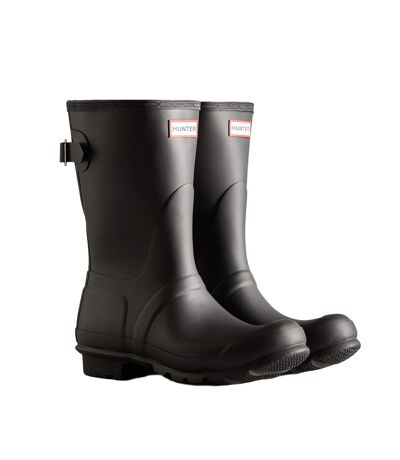 Womens/ladies short wellington boots black Hunter