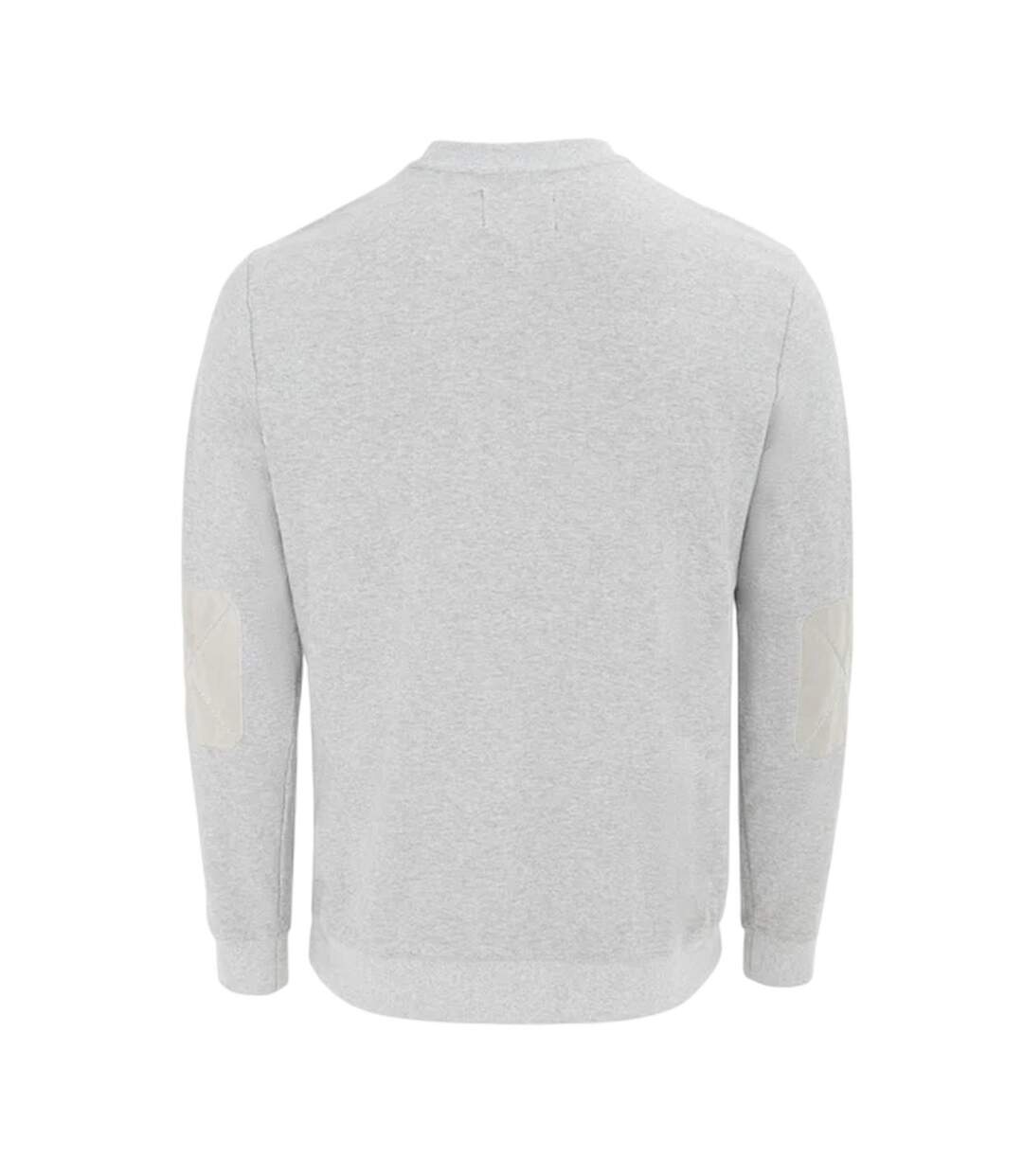 Mens Logo Sweatshirt Light Grey Howick-2