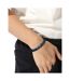 Mens Ares Leather Braided Bracelet One Size Blue Boss-4