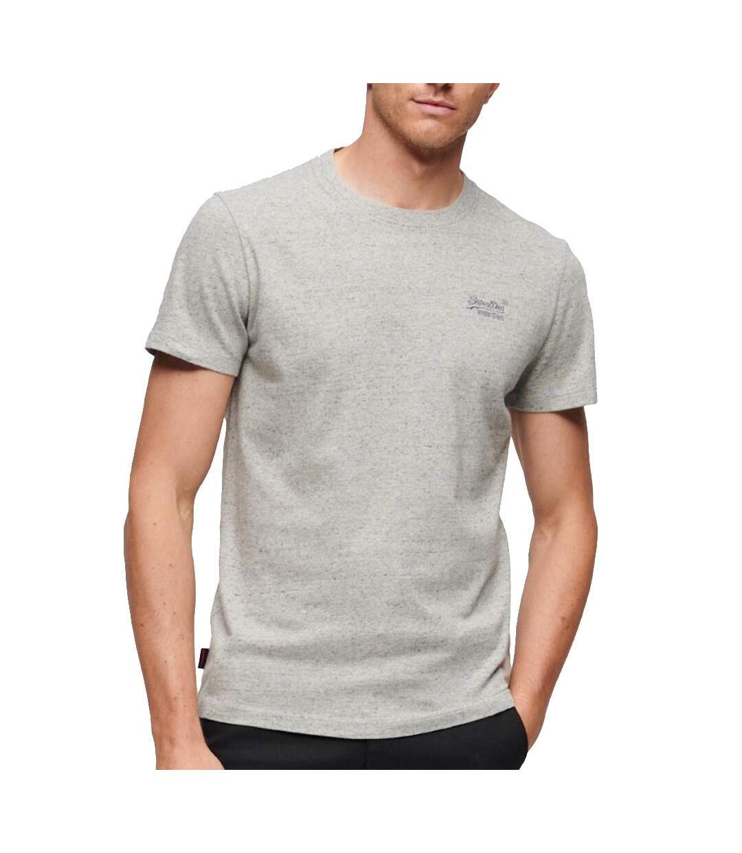 T-shirt gris chiné homme superdry vintage m1011245a - xxl-2