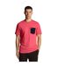 T-shirt Homme Rose Lyle & Scott-1