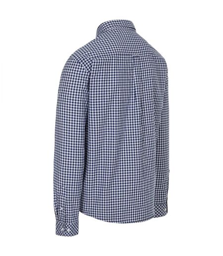 Trespass Mens Yafforth Cotton Shirt (Blue Check) - UTTP4928