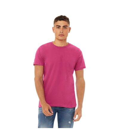Unisex Adult Jersey Crew Neck T-shirt Berry Bella + Canvas