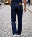 CHALLENGER M759 — Jean 5 poches bleu denim ring stone : le style délavé et extensible-2