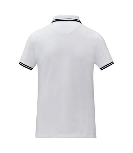 Elevate Womens/Ladies Amarago Short-Sleeved Polo Shirt (White) - UTPF3893