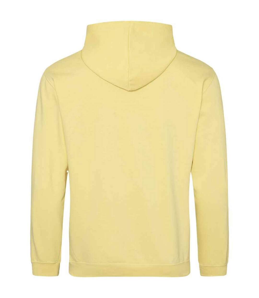 Sweat à capuche college adulte jaune clair Awdis