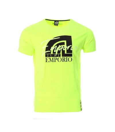 T-shirt jaune homme just emporio maiki - l