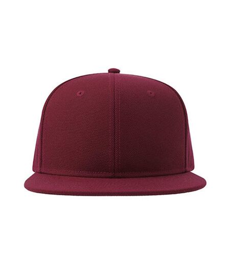 Casquette Ajustable Rouge Foncé Atlantis Headwear