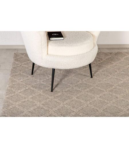 Tapis Déco en Laine Cloudy 200x300cm Beige