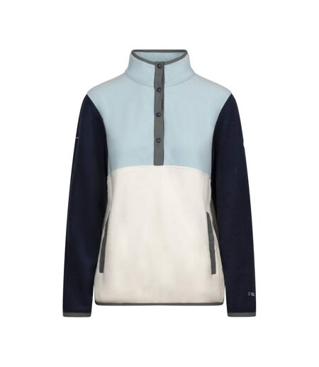 Womens/ladies garzoni at100 fleece top seafoam Trespass