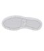 Womens/ladies Karmen Leather Trainers White Puma-4
