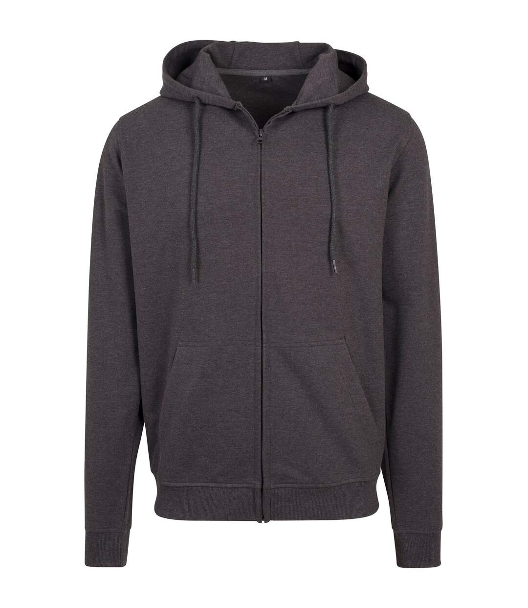 Veste À Capuche Homme Charbon Build Your Brand-1