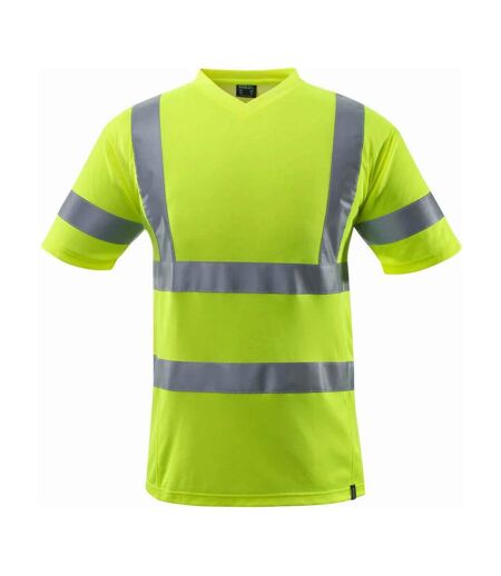T-shirt Safe Classic Homme Jaune Fluo Mascot
