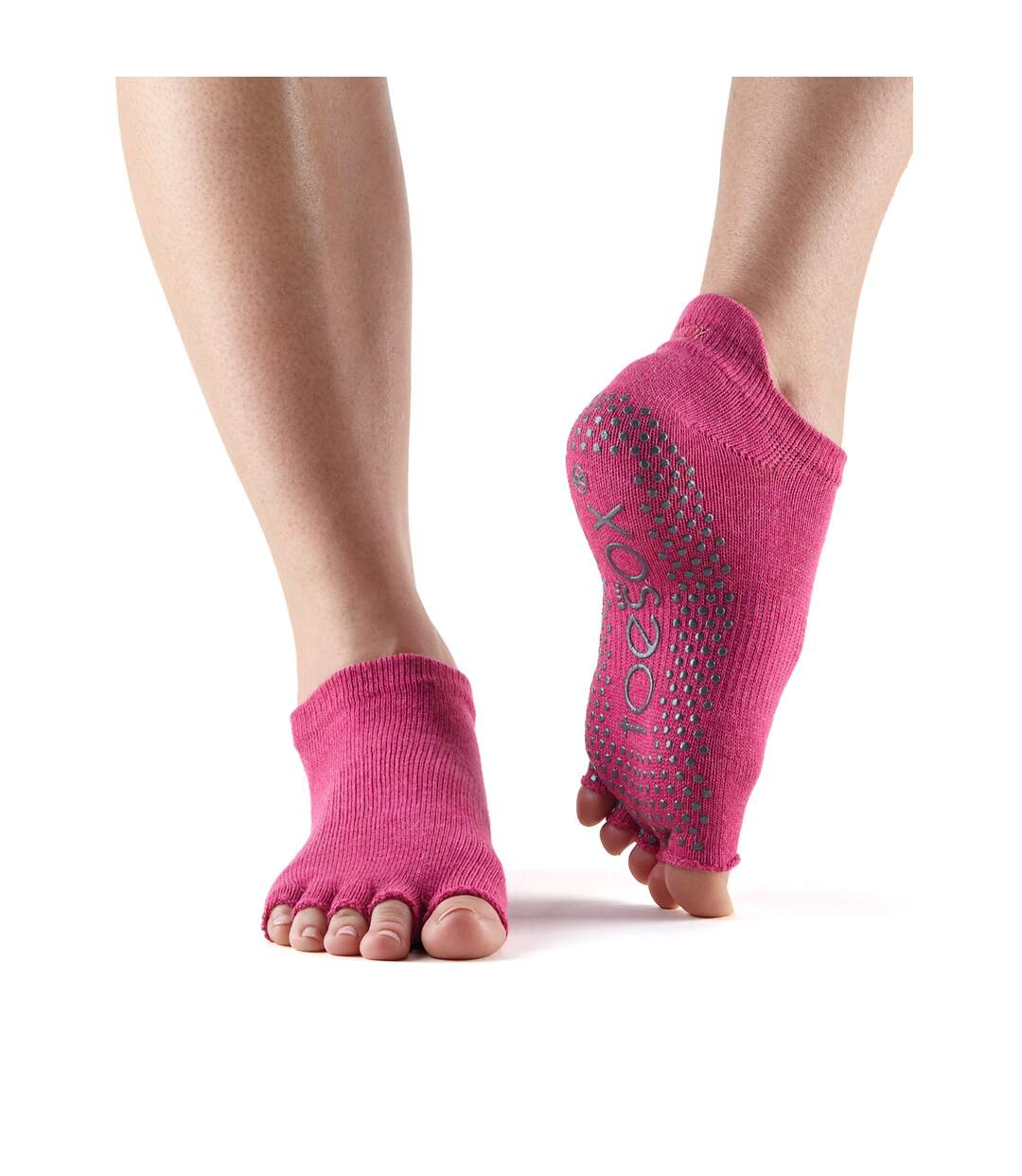 Toesox - Chaussettes à demi-orteils - Femme (Bleu marine) - UTMQ602-1