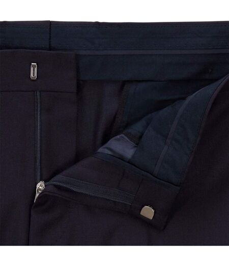 Mens Gibson Slim Trousers Dark Blue Boss