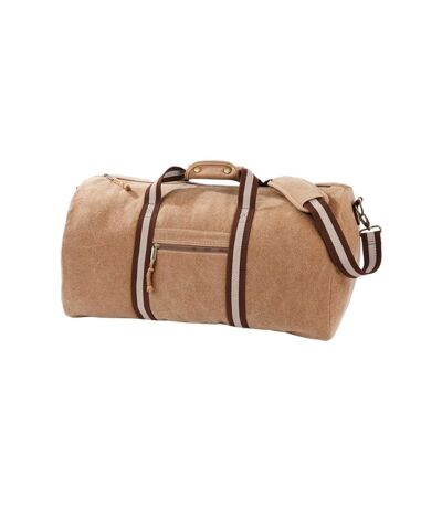 Quadra Vintage Canvas Carryall (Sahara) (One Size) - UTRW9997