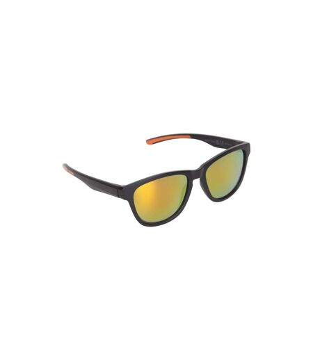 Lunettes De Soleil Motif/style Miroir Montego Adulte Taille Unique Noir Mountain Warehouse