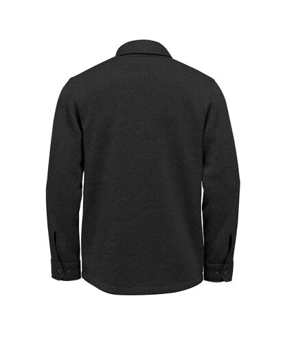 Stormtech Mens Avalante Heather Knitted Shirt Jacket (Black) - UTPC5433