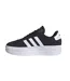 Baskets Court Bold Femme Noir Blanc Adidas-3